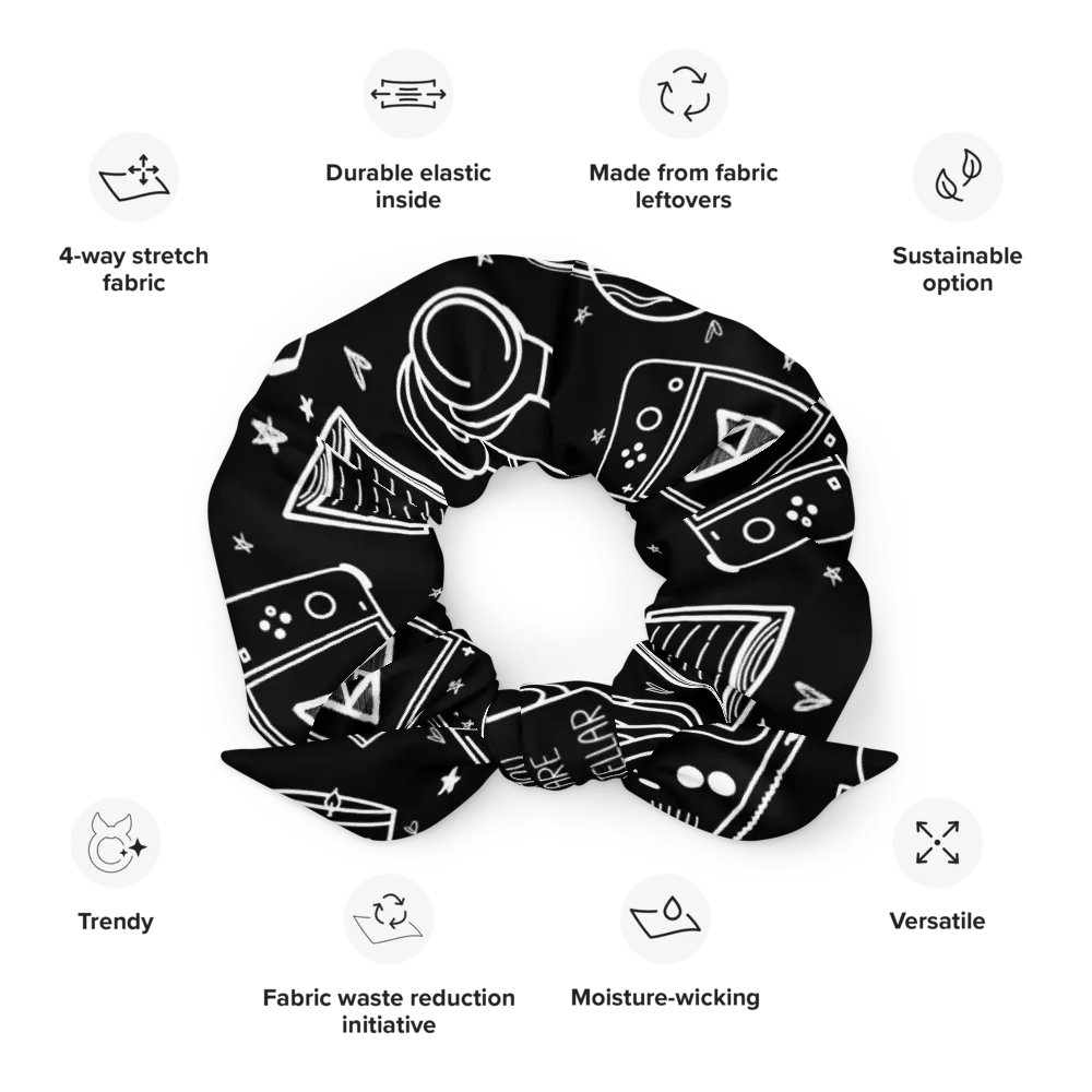 Dark Doodle Scrunchie product image (12)