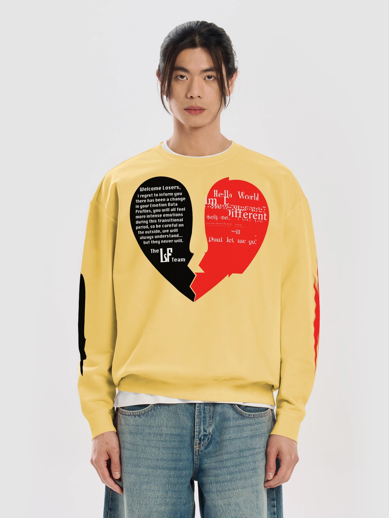 Glitch Heart Sweater product image (5)