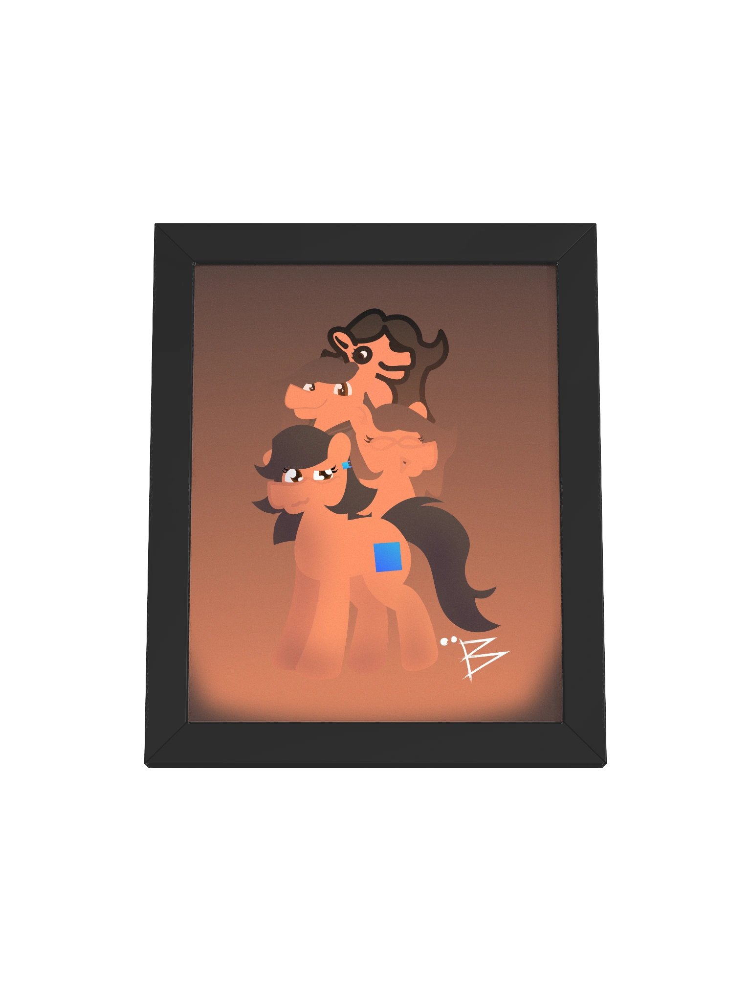 The Original Orange Framed Poster product image (2)