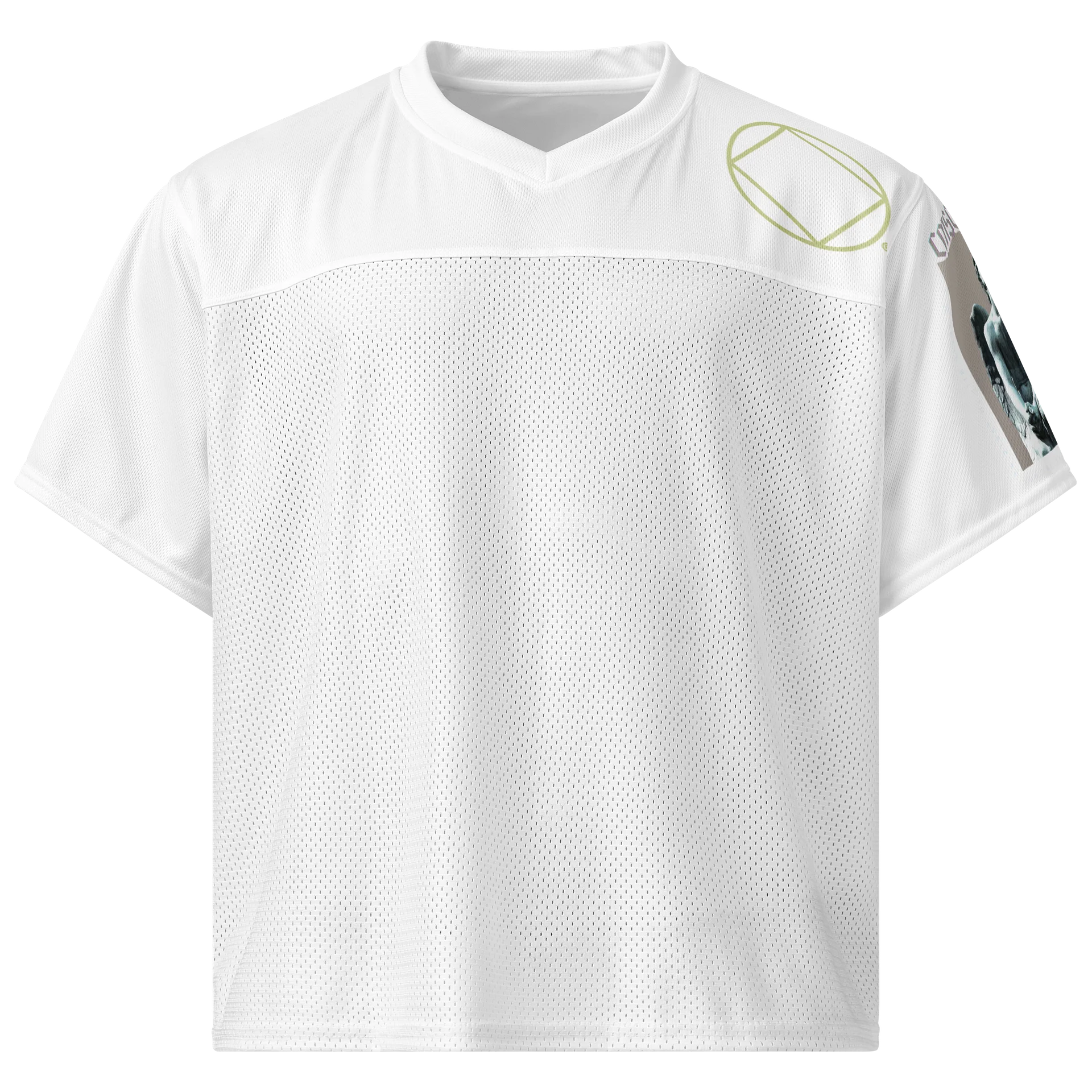 Gold logo - Boxy Football Jersey product image (1)