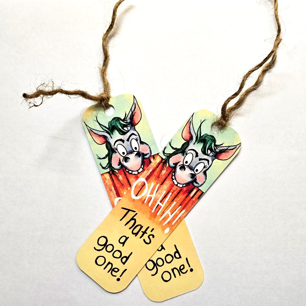 Reading Donkey Bookmark product image (2)