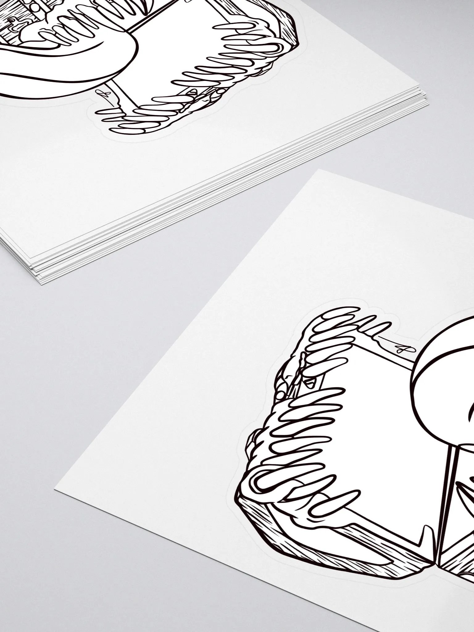 Mimic Sticker (Line Art) product image (4)