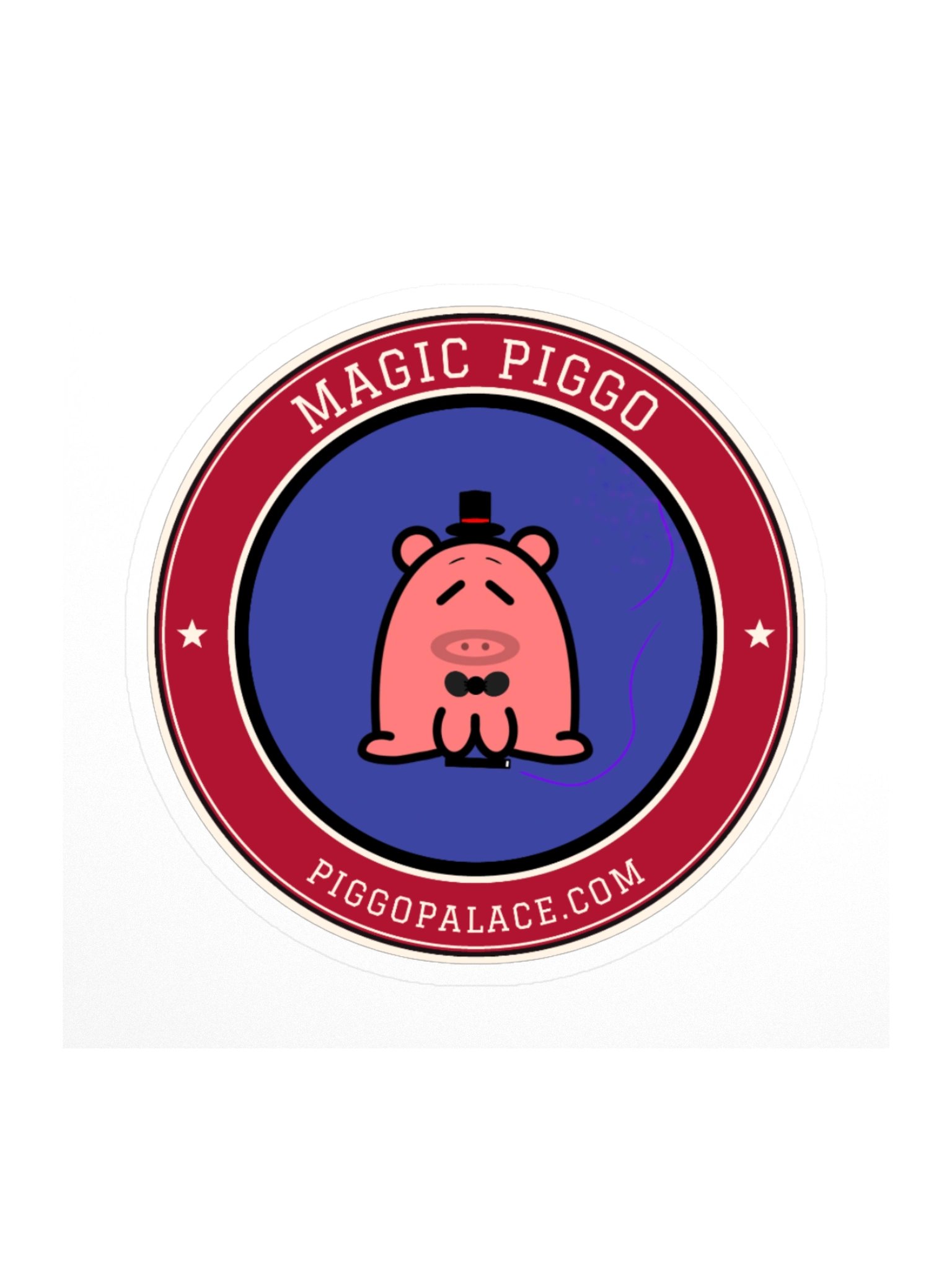Magic Piggo Varsity Sticker product image (2)