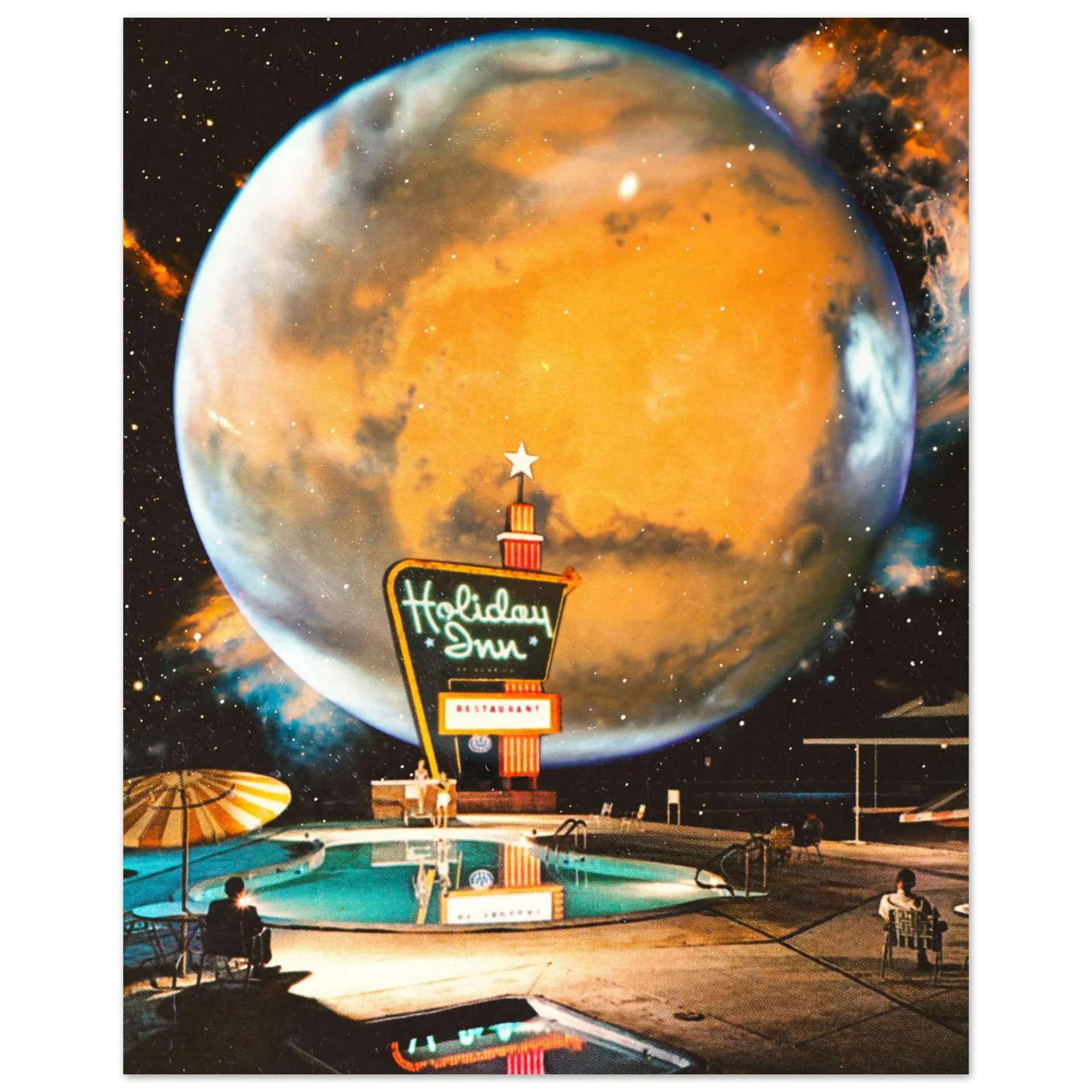 Space Hotel Wall Art