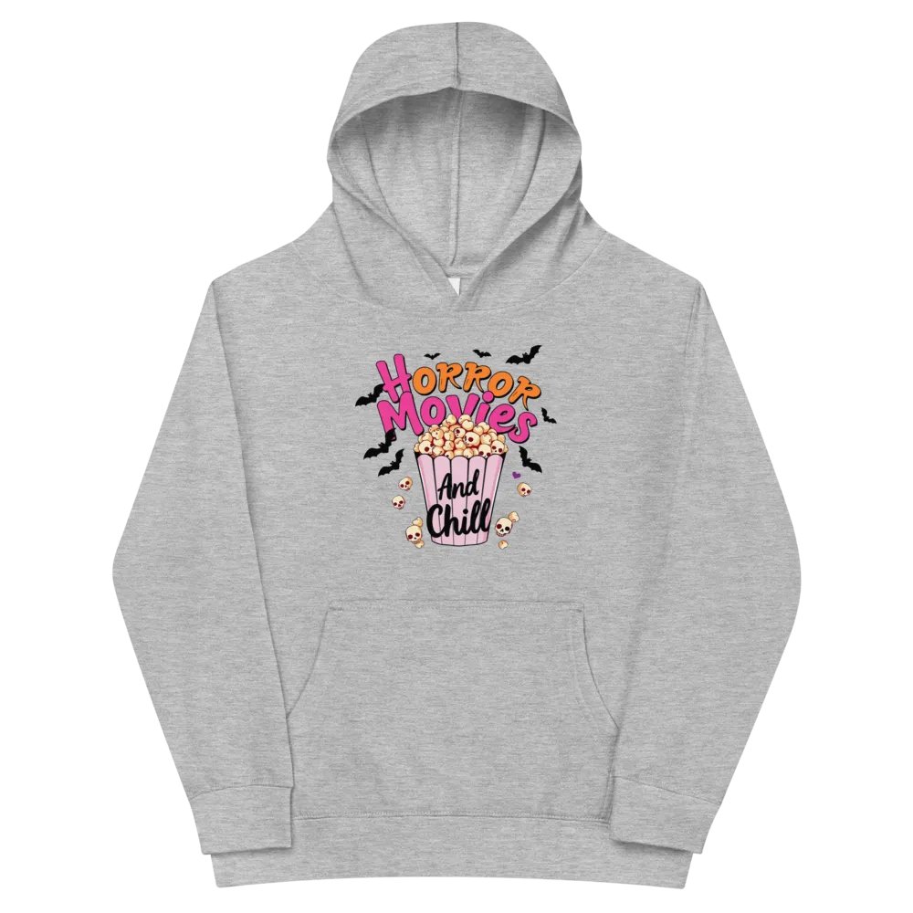 Horror Movies and Chill Popcorn Youth Pullover Fleece product image (27)
