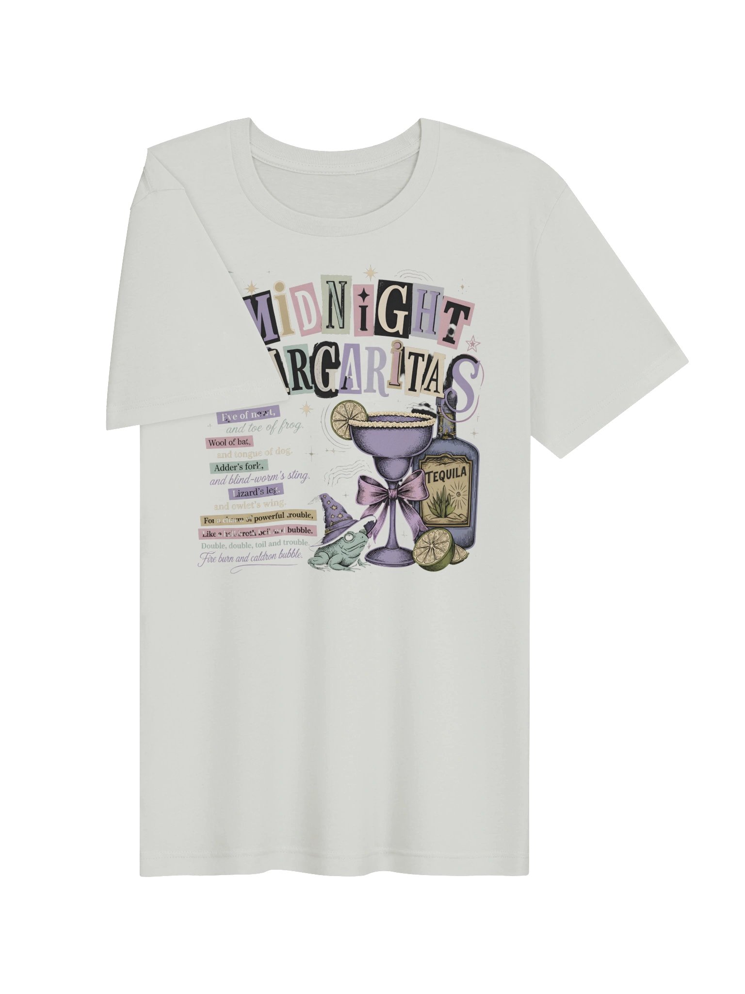 Midnight Margaritas T-Shirt | Witchy Margarita & Tequila Tee product image (23)