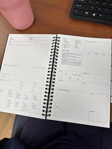 Medical History and Physical Template Notebook (100 Pages) product image (2)