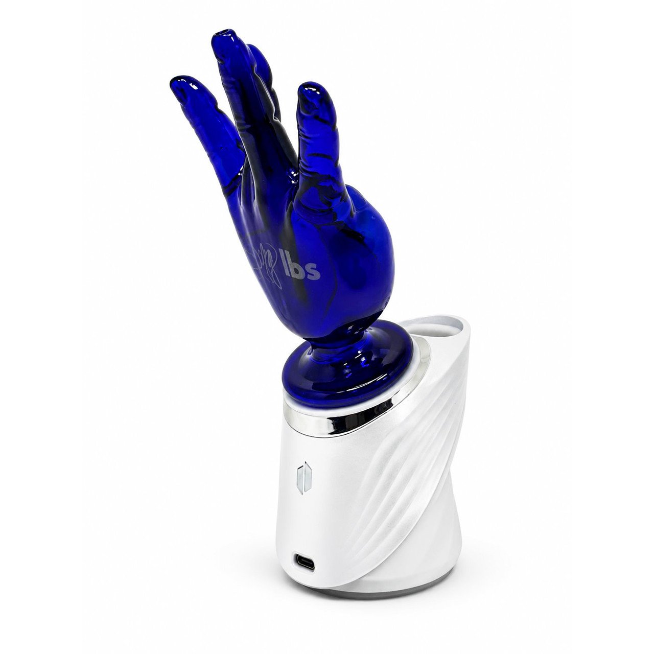 Snoop Dogg - West Side Puffco peak Dry Glass Attachment - Blue product image (5)