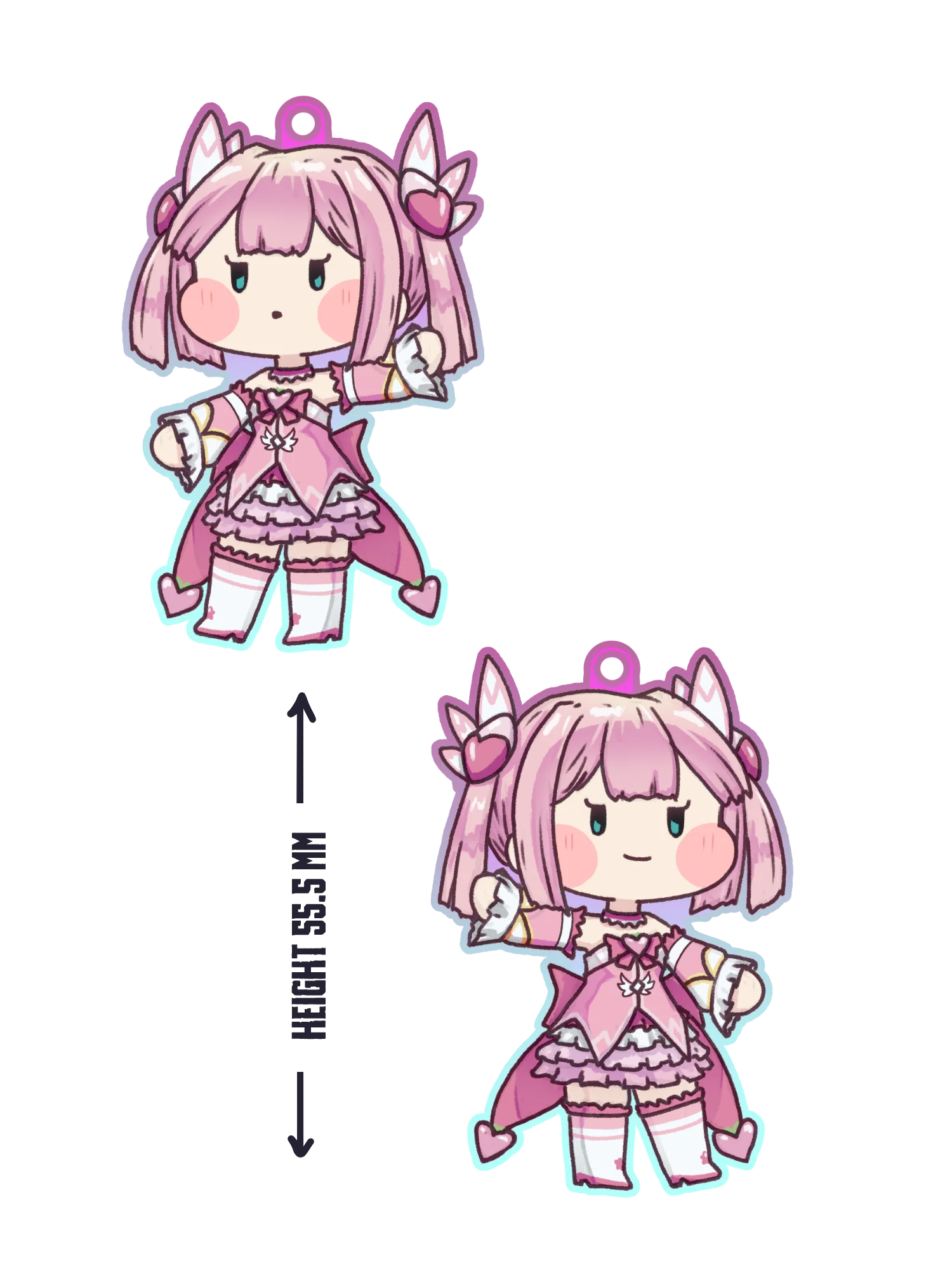 Petite Momo keychain product image (2)