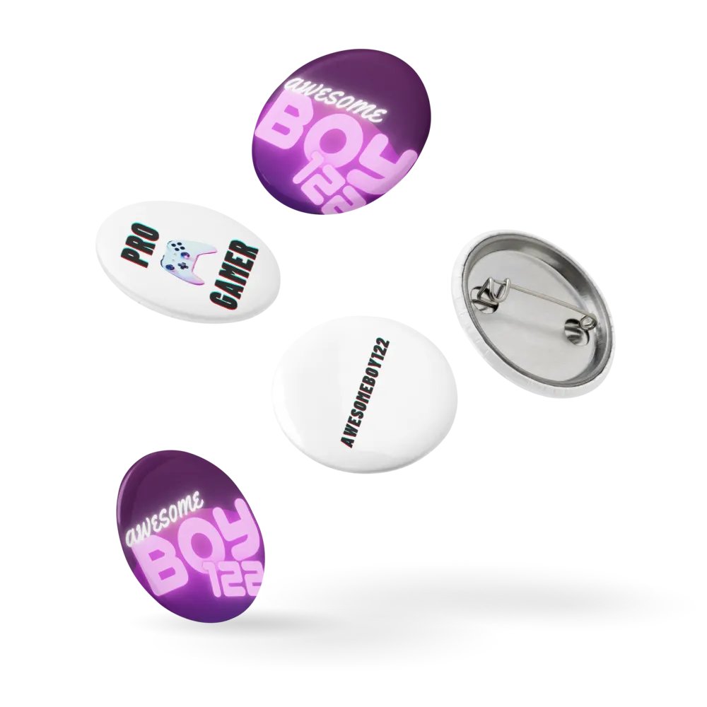 AWESOMEBOY122 Pin Buttons Set product image (14)