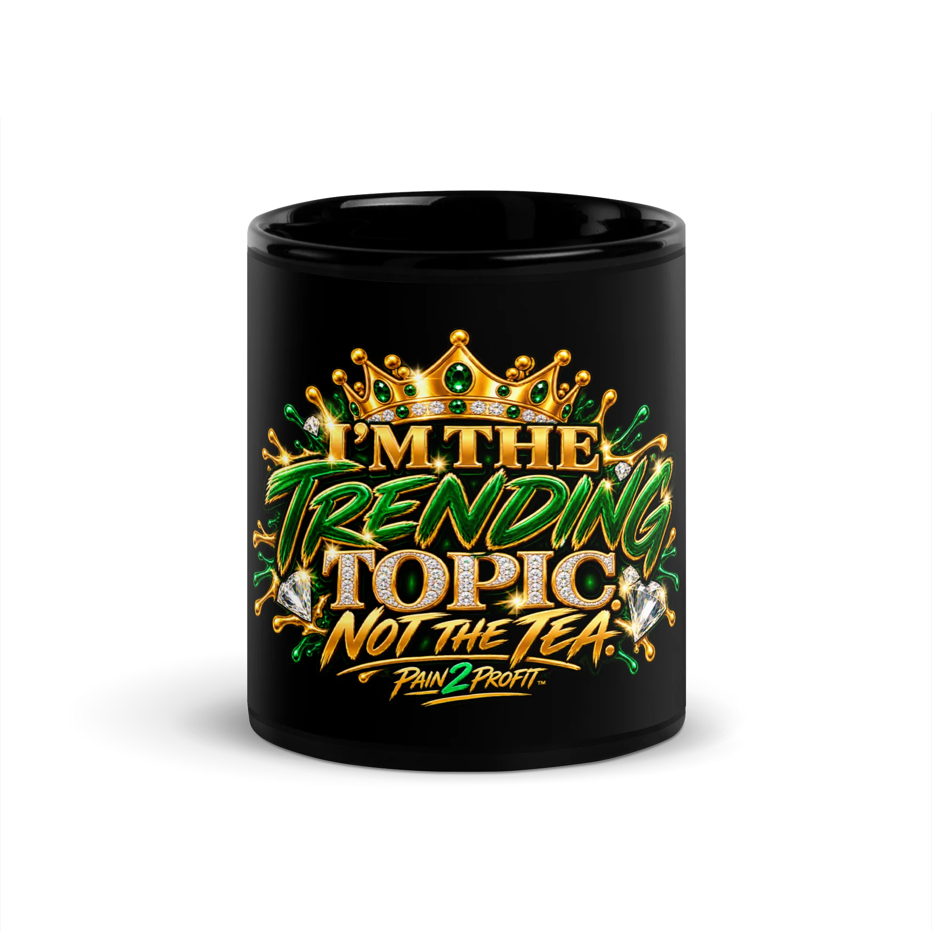 Trending Topic, Not the Tea — Boss Moves Mug product image (4)
