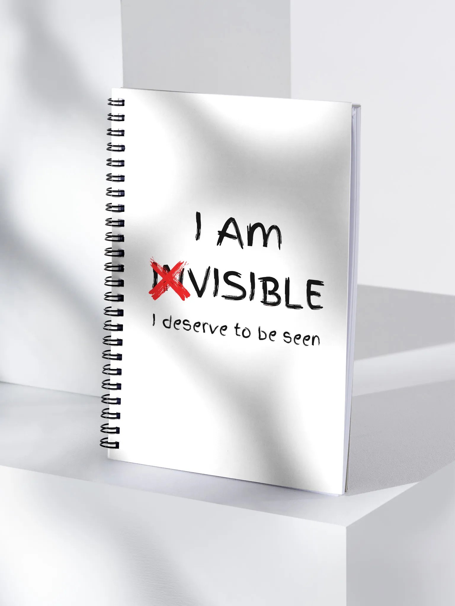 I Am Visible Spiral Notebook product image (4)