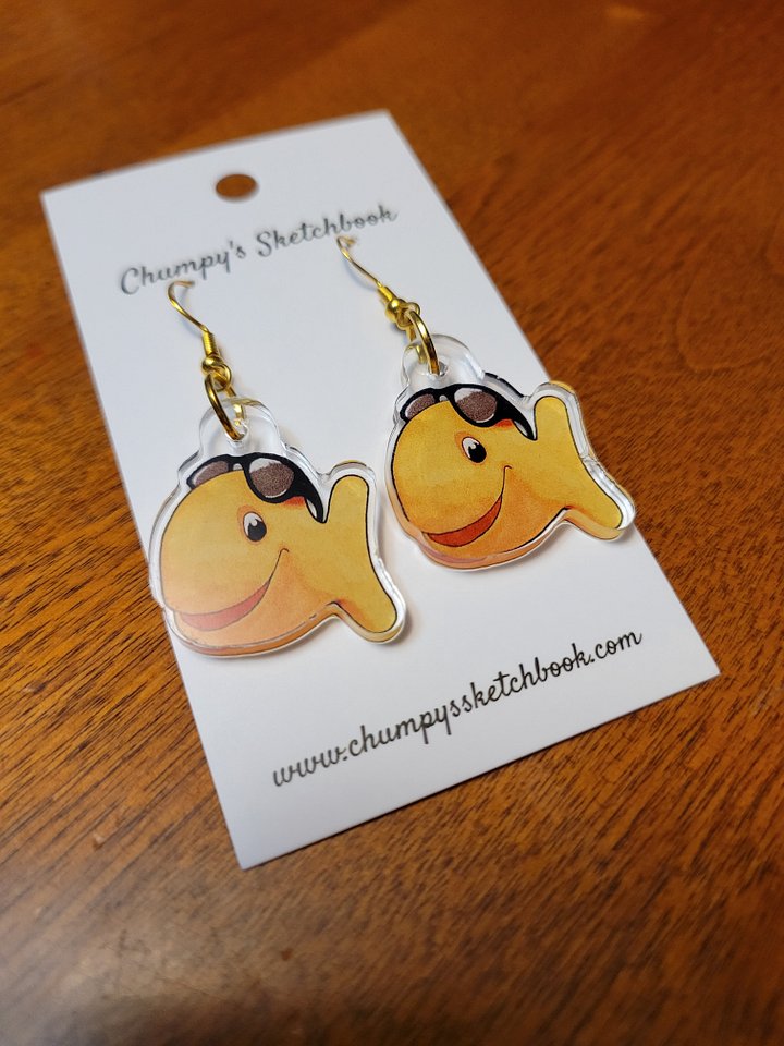 Goldfish Earring product image (1)