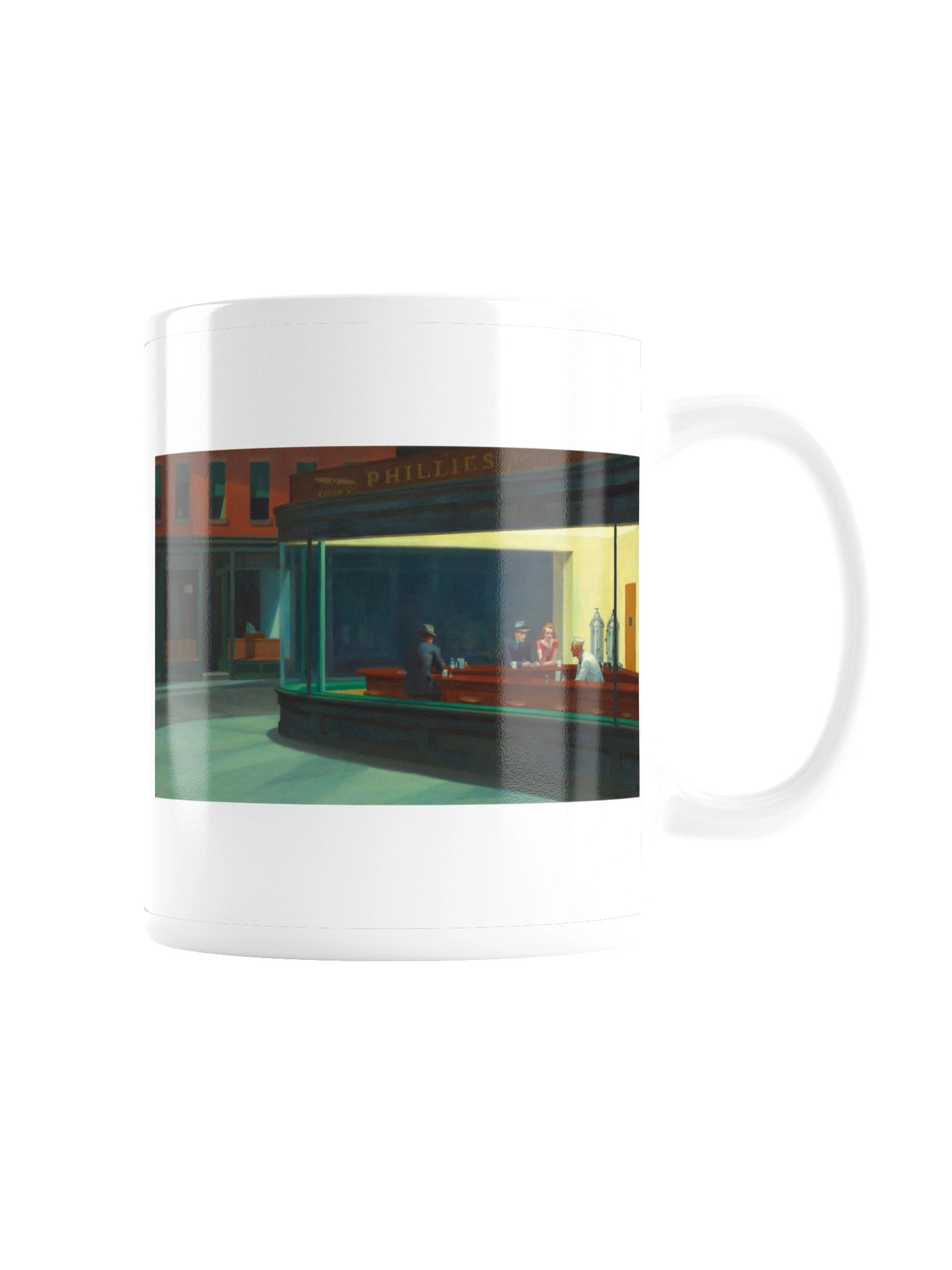 Edward Hopper – Nighthawks – Mug product image (6)