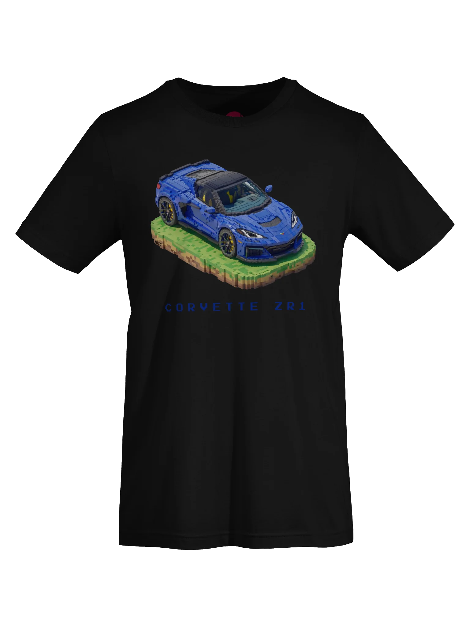 Purple Corvette ZR1 Shirt (Pixel, Retro, Minecraft) product image (56)