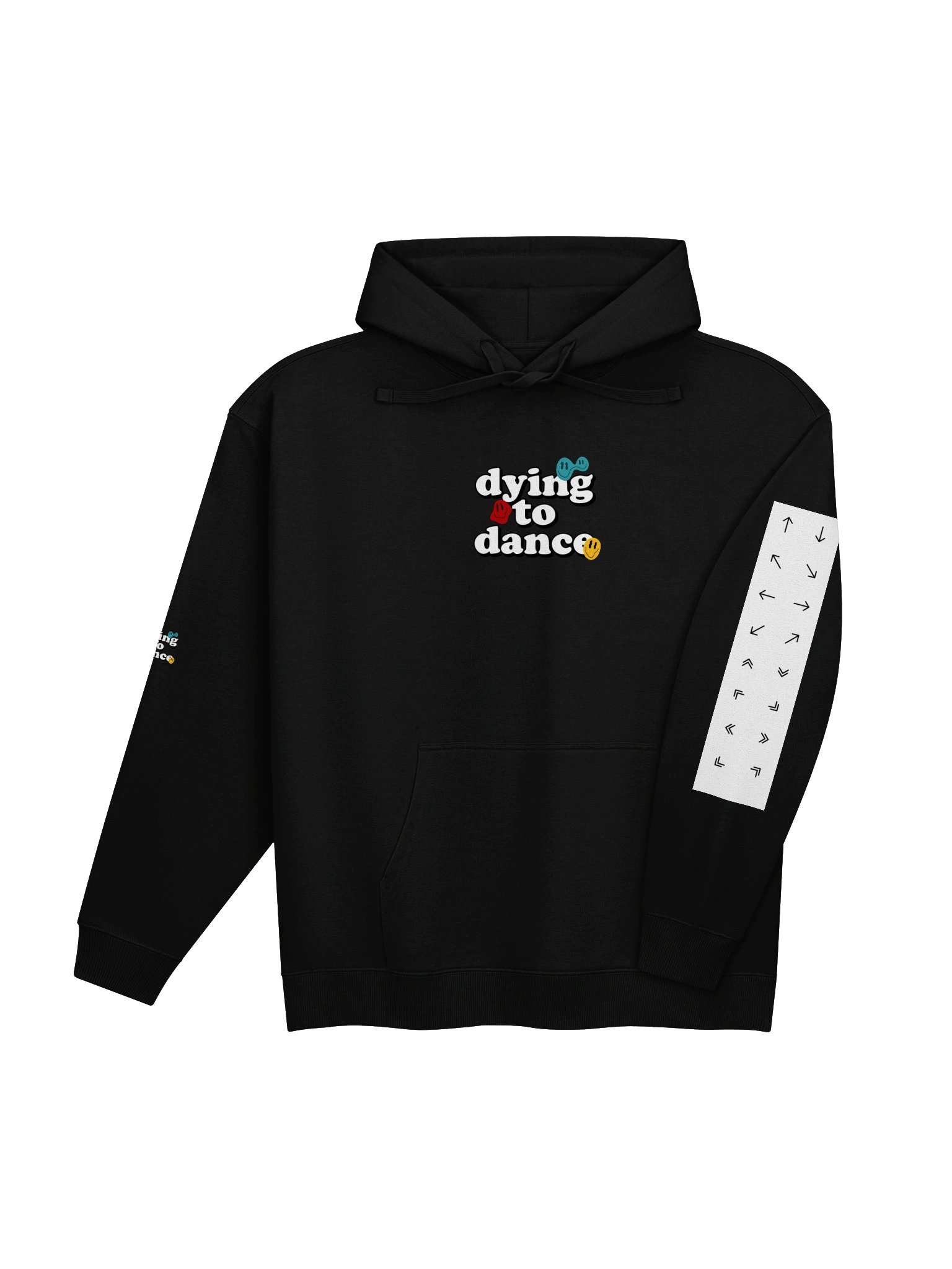 Dying to Dance Smiley Hoodie product image (4)