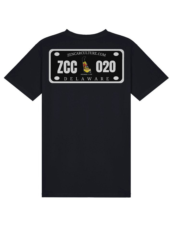 ZCC DELAWARE STATE PLATE PREMIUM TEE product image (1)