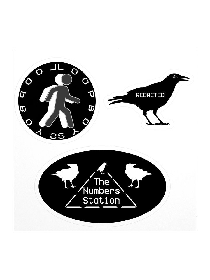 The Numbers Station Sticker Sheet 002 product image (1)
