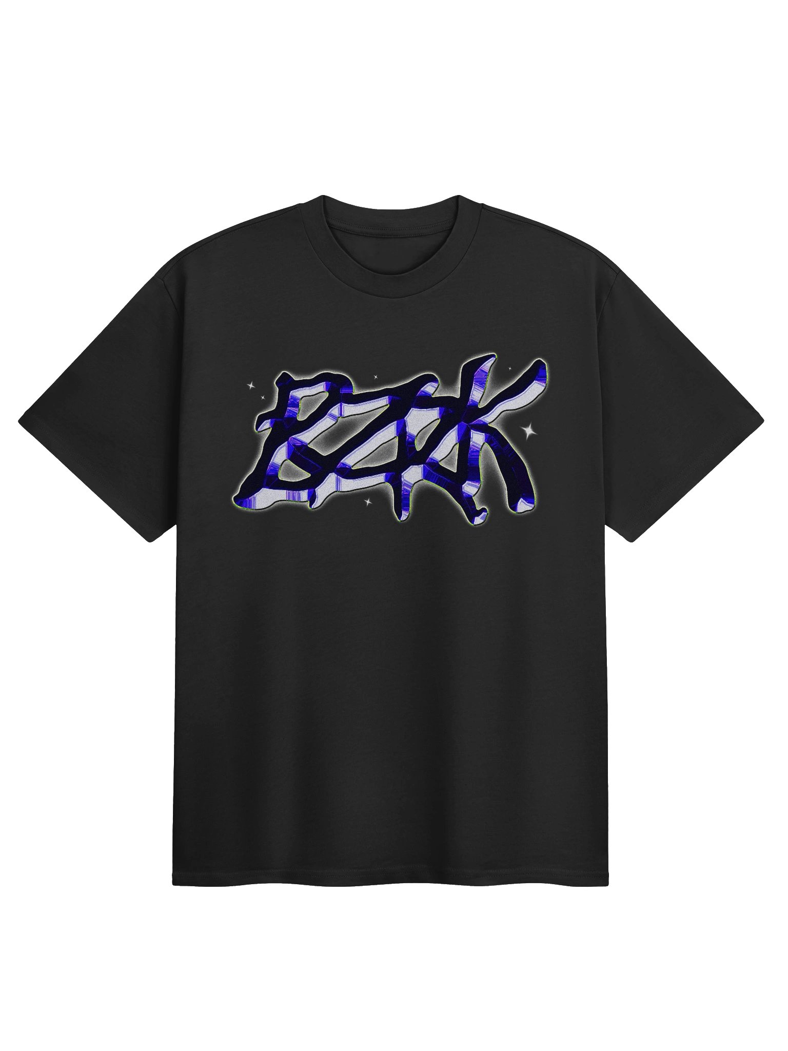 BzrK 'Dissidence' Chrome Oversized Tee product image (5)