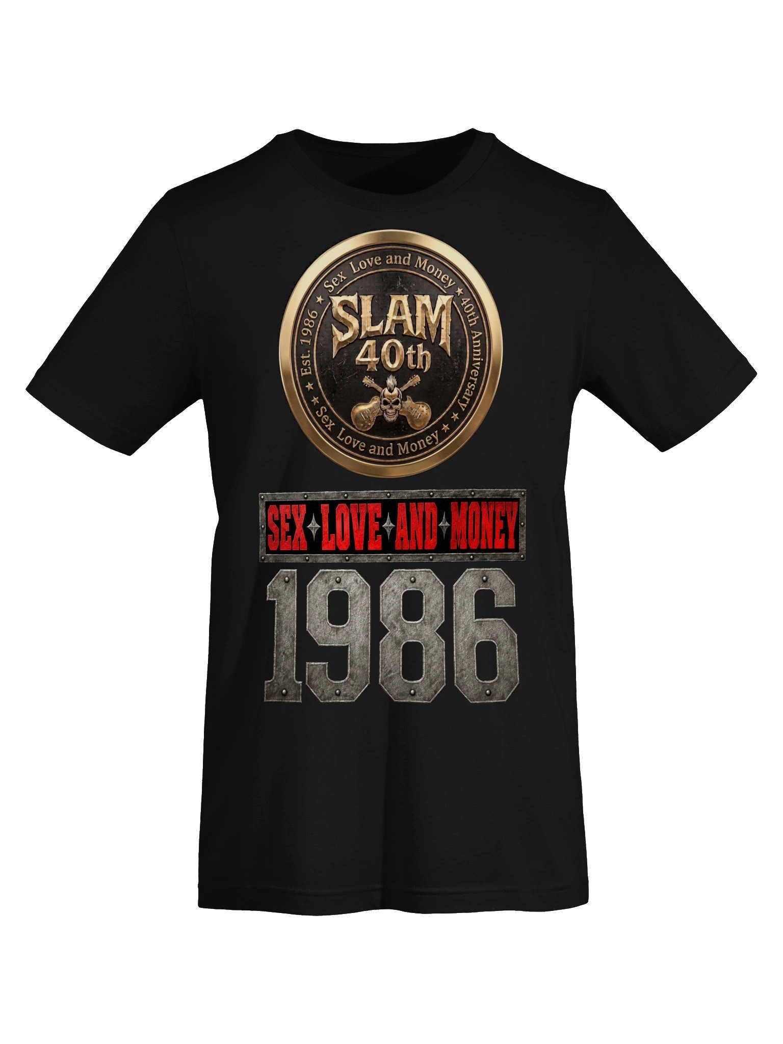 SLAM 40th Anniversary Sex Love and Money Tee product image (6)