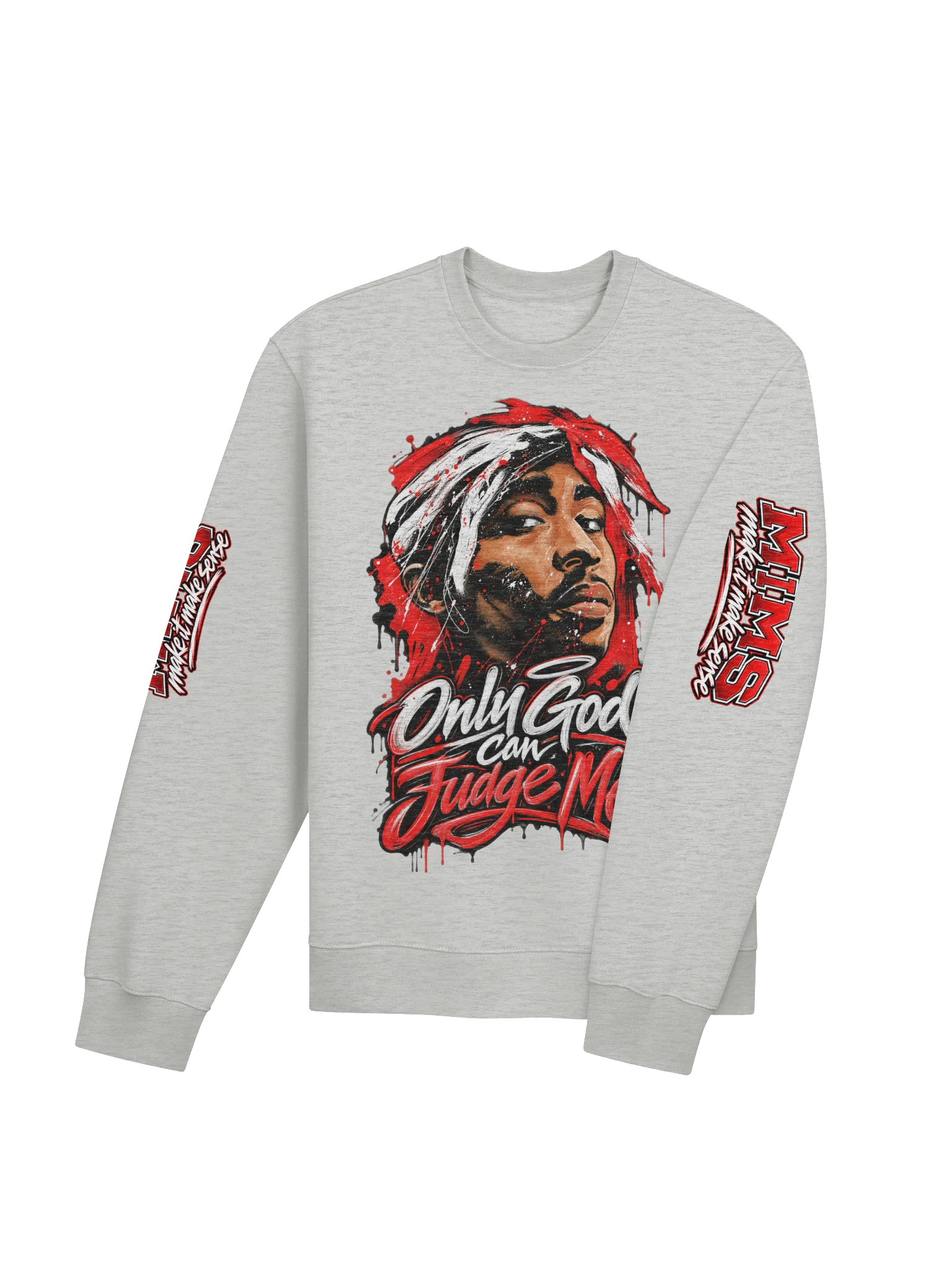 Only God Can Judge Me Oversized Sweatshirt product image (8)
