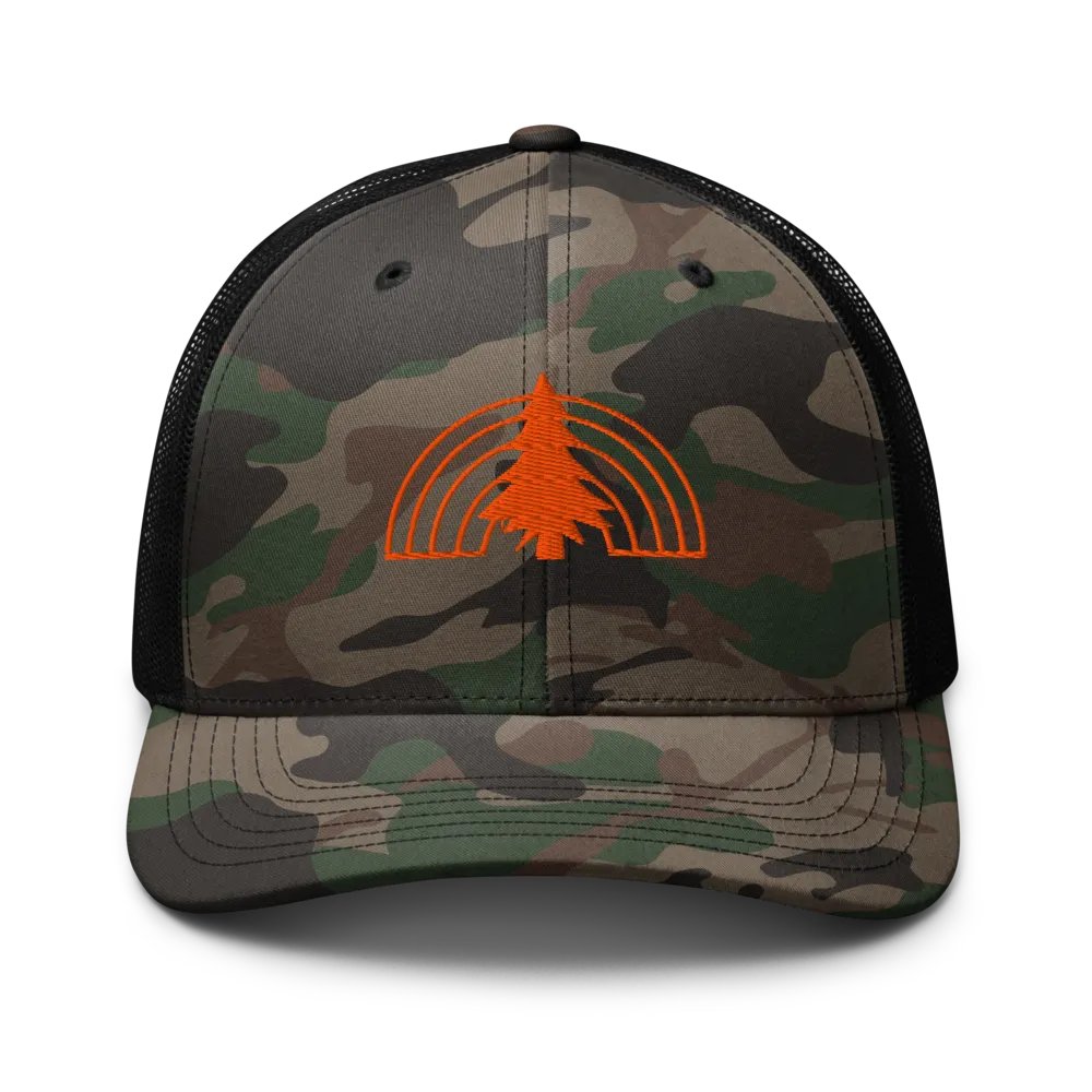 Pride Pine Trucker Hat product image (1)