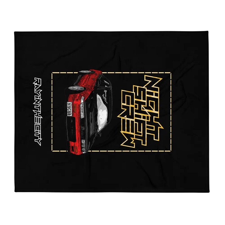 NightShiftCrew Throw Blanket product image (2)