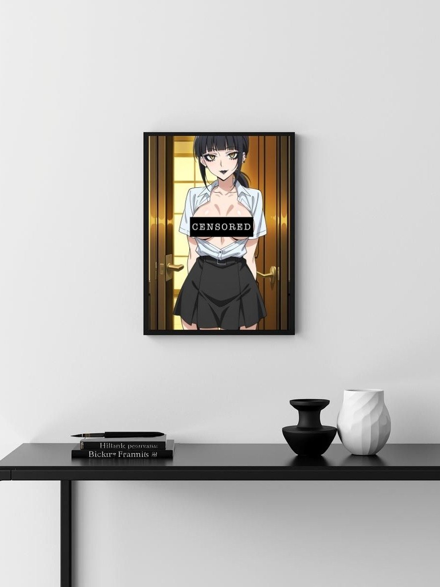 Metal Print - Luna Rain Original Character Office Tease - 8x10 product image (3)