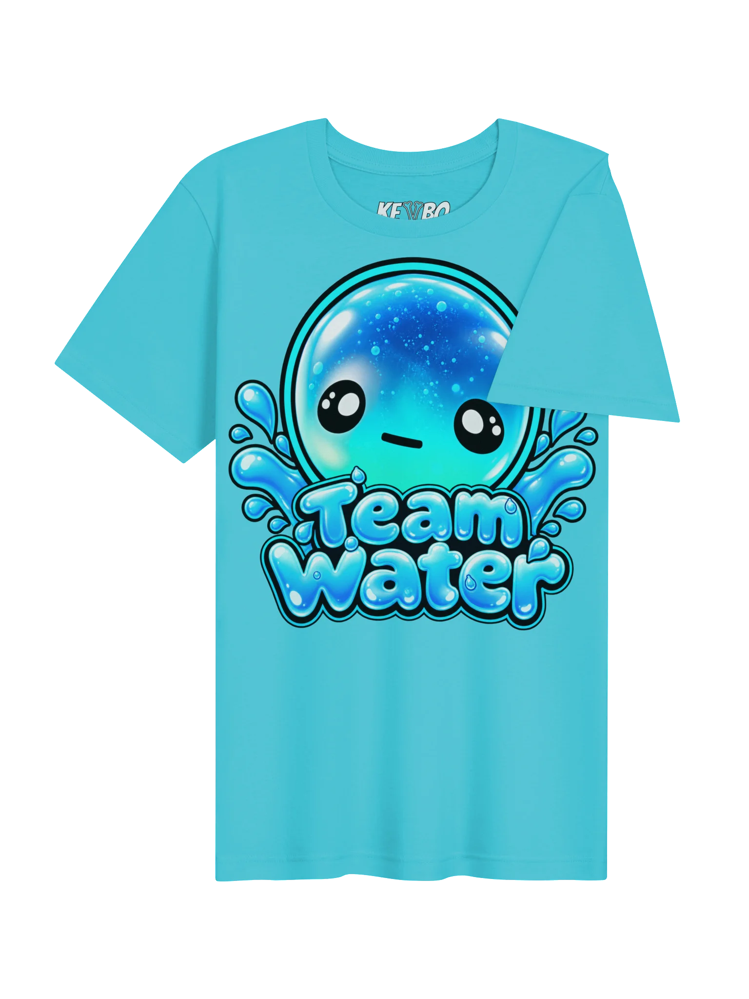 KEVBO "Team Fire" Blue ADULT T-Shirt product image (4)