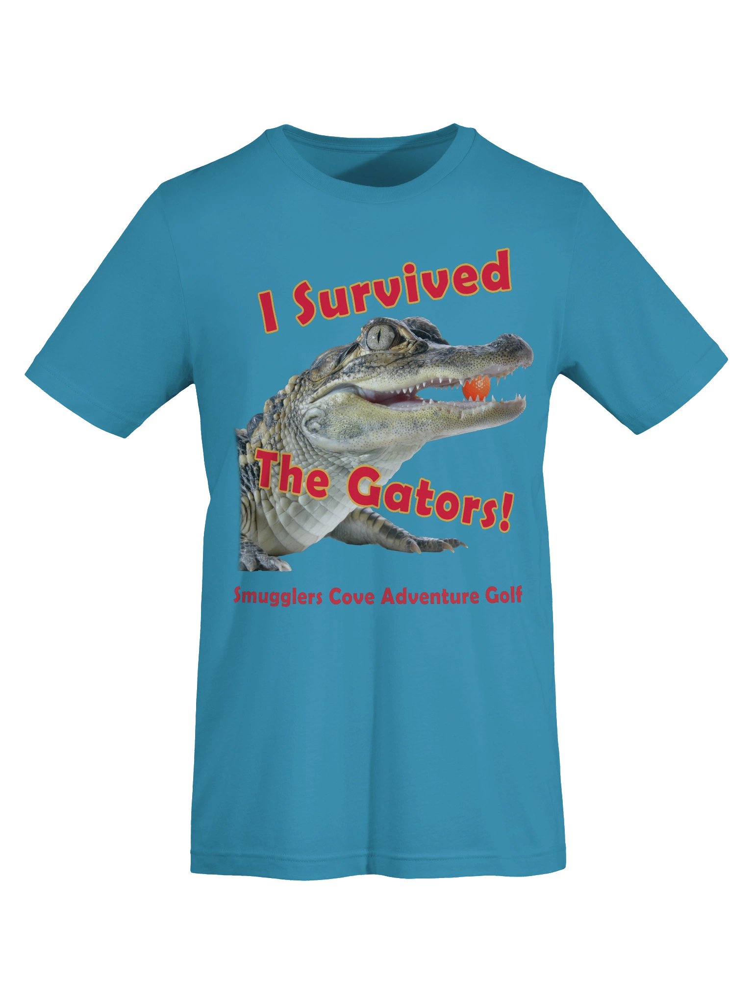 "I Survived the Gators" Cotton Tee product image (19)