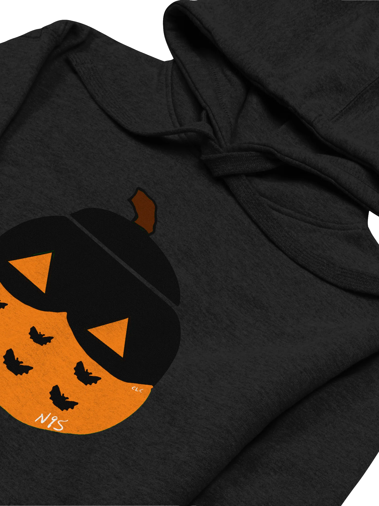 Mask-O-Lantern hoodie (orange mask) product image (3)