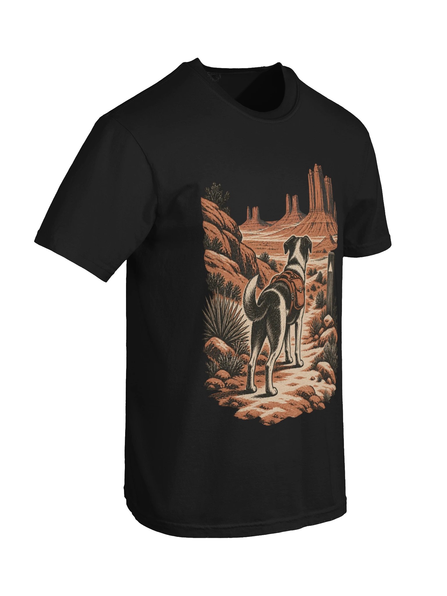 Desert Trail Companion Dog Tee product image (6)