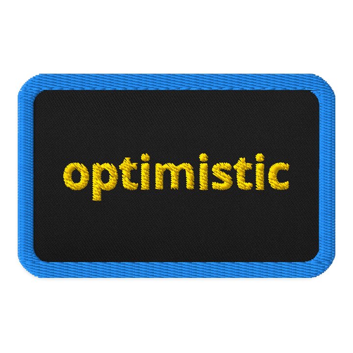 Sunshine Statement Embroidered Patch product image (1)
