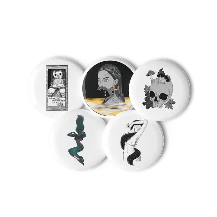 Spooky Pin Button Set product image (3)