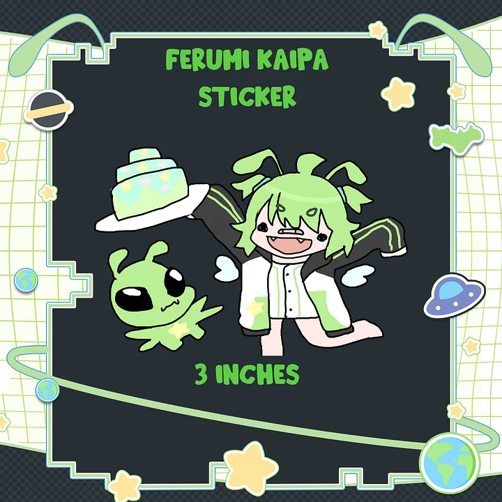 Ferumi Bday Sticker product image (1)