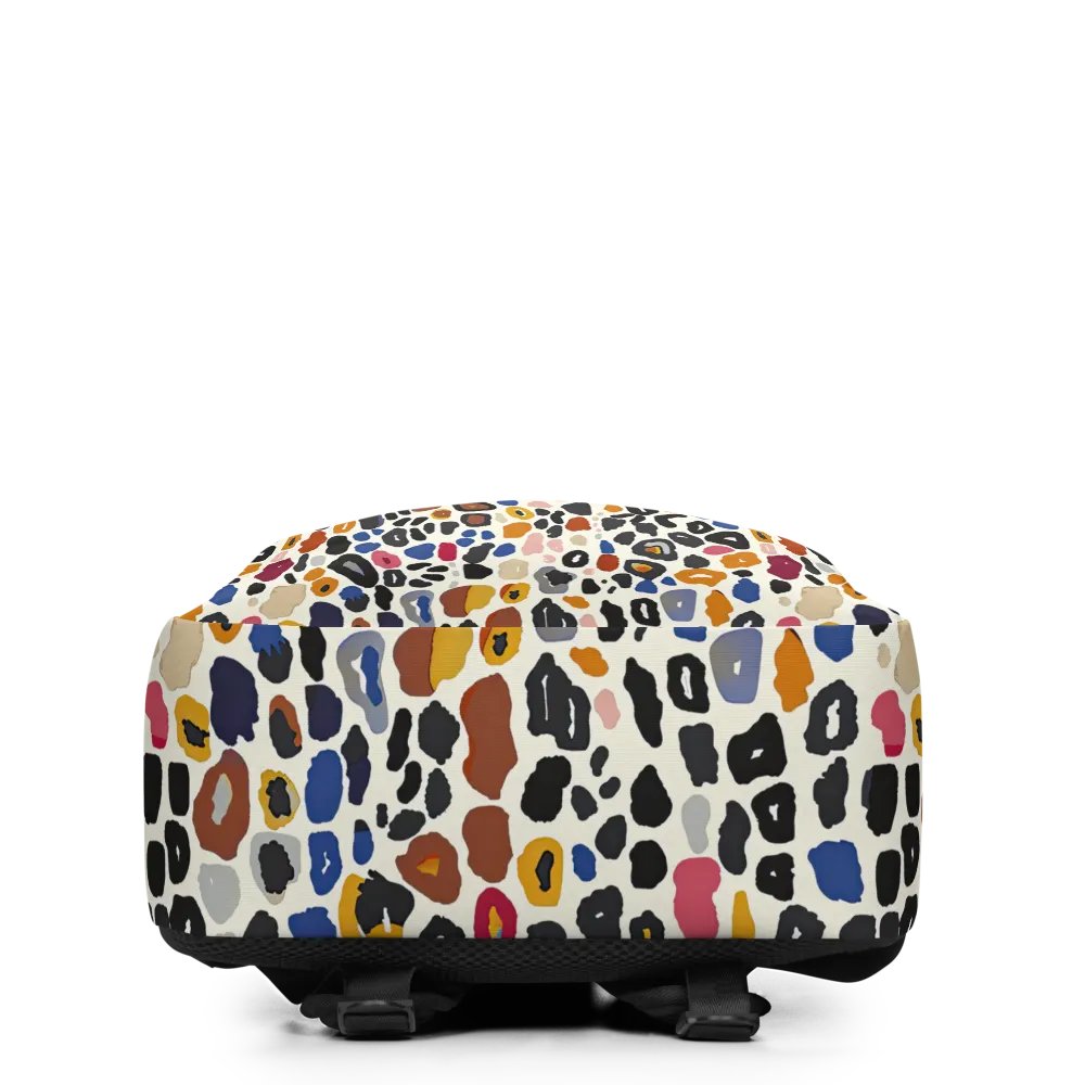 Eclectic Leopard Print Laptop Backpack product image (2)