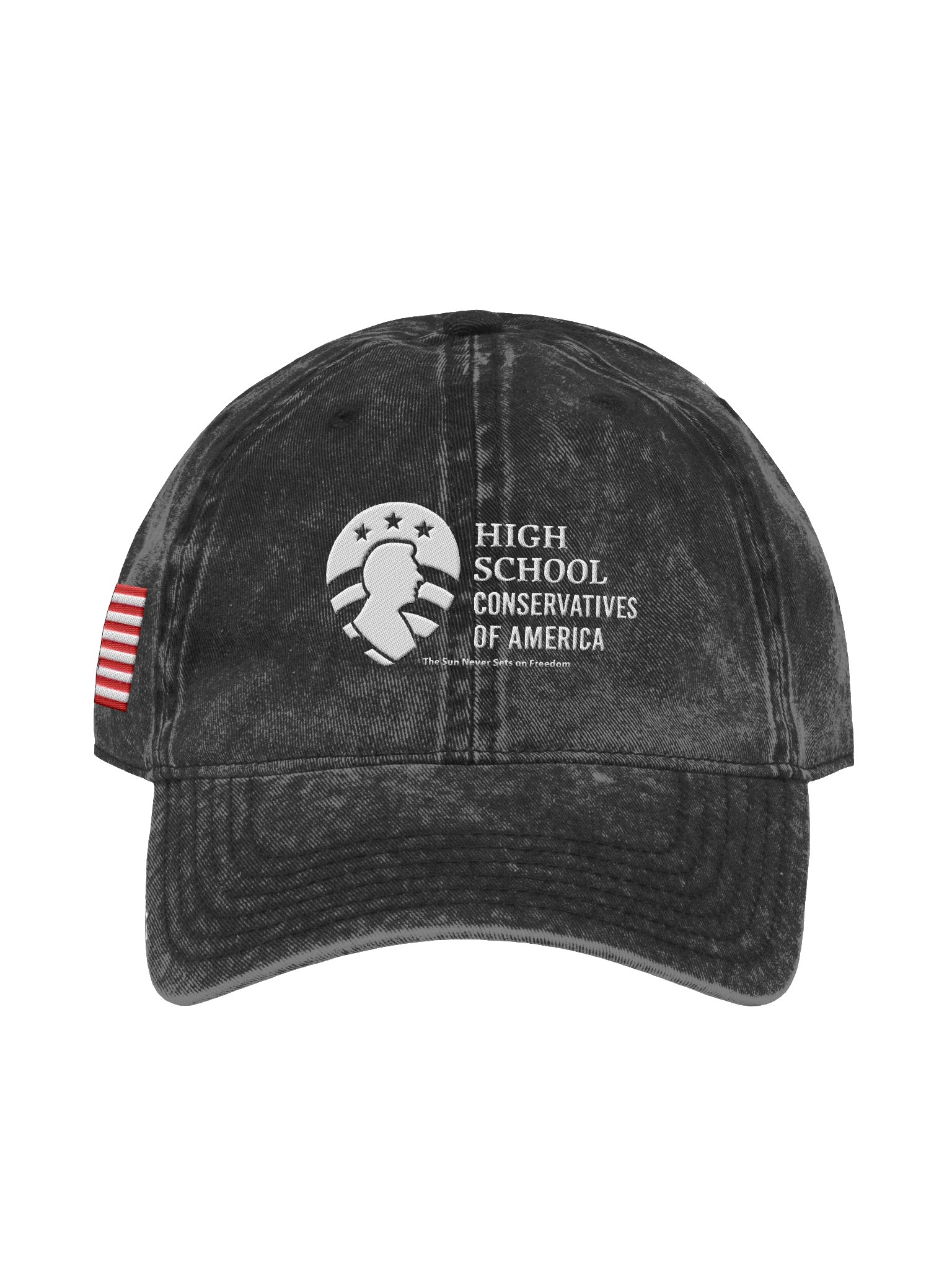 High School Conservatives x Red Wave Rising Podcast Hat product image (1)