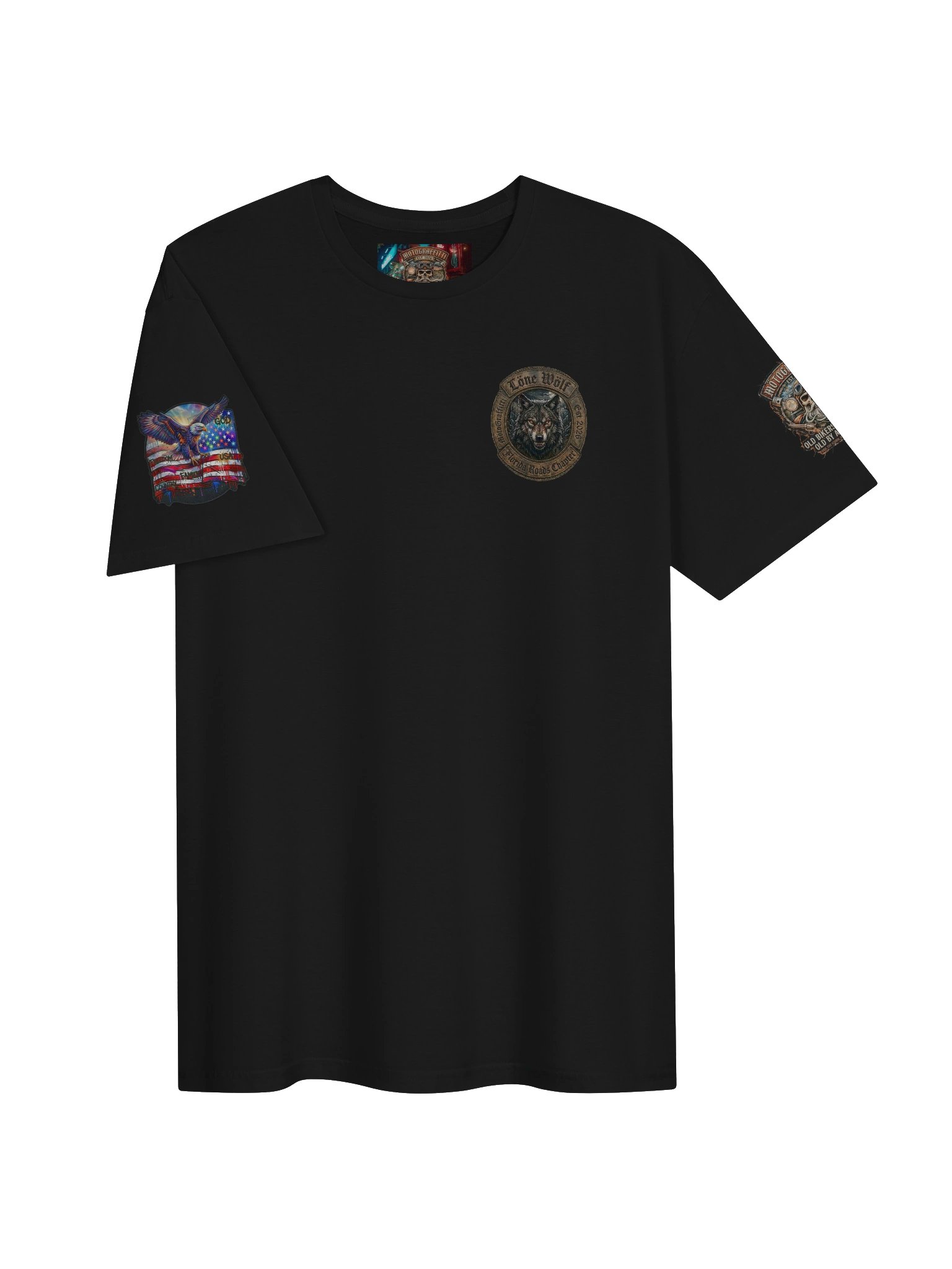 MötoGraffitti Löne Wölf T-Shirt product image (3)