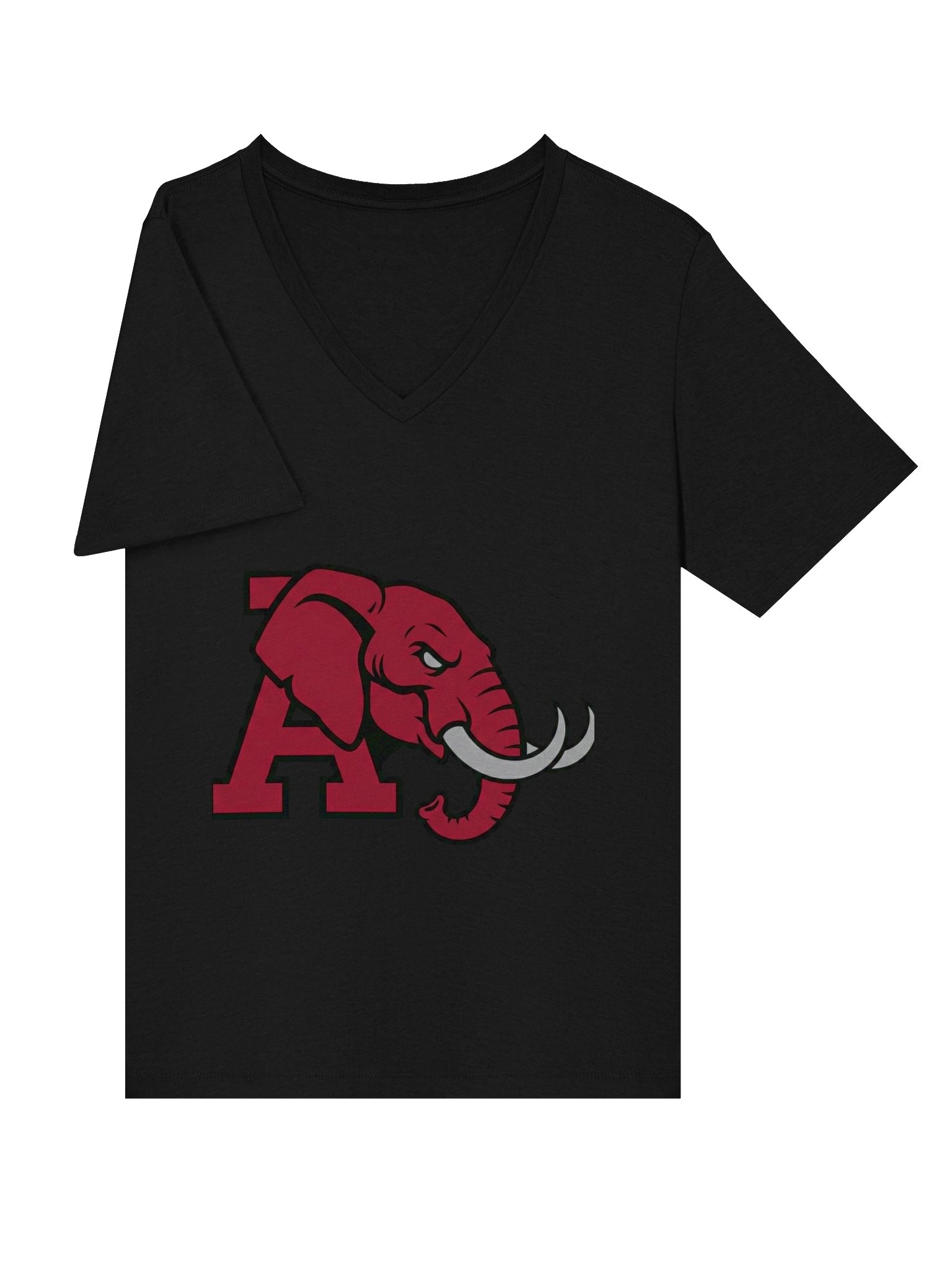 Assertive Elephant Ink V-Neck Tee product image (30)