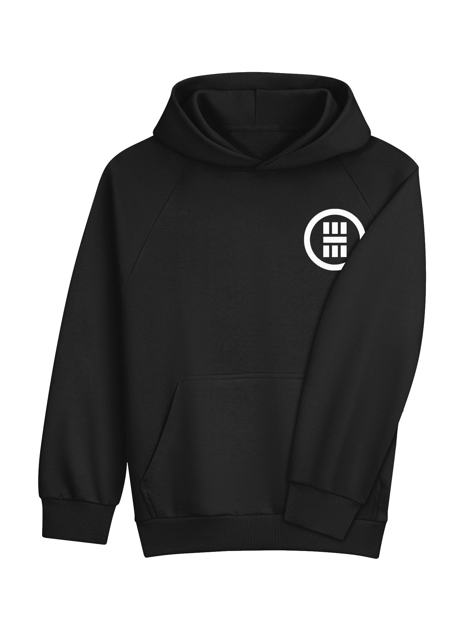 NAKAMA Embroidered Kamon Heavy Hoodie (white/black) product image (4)
