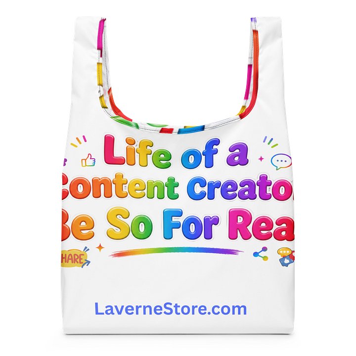 Life of a Content Creator Tote product image (1)