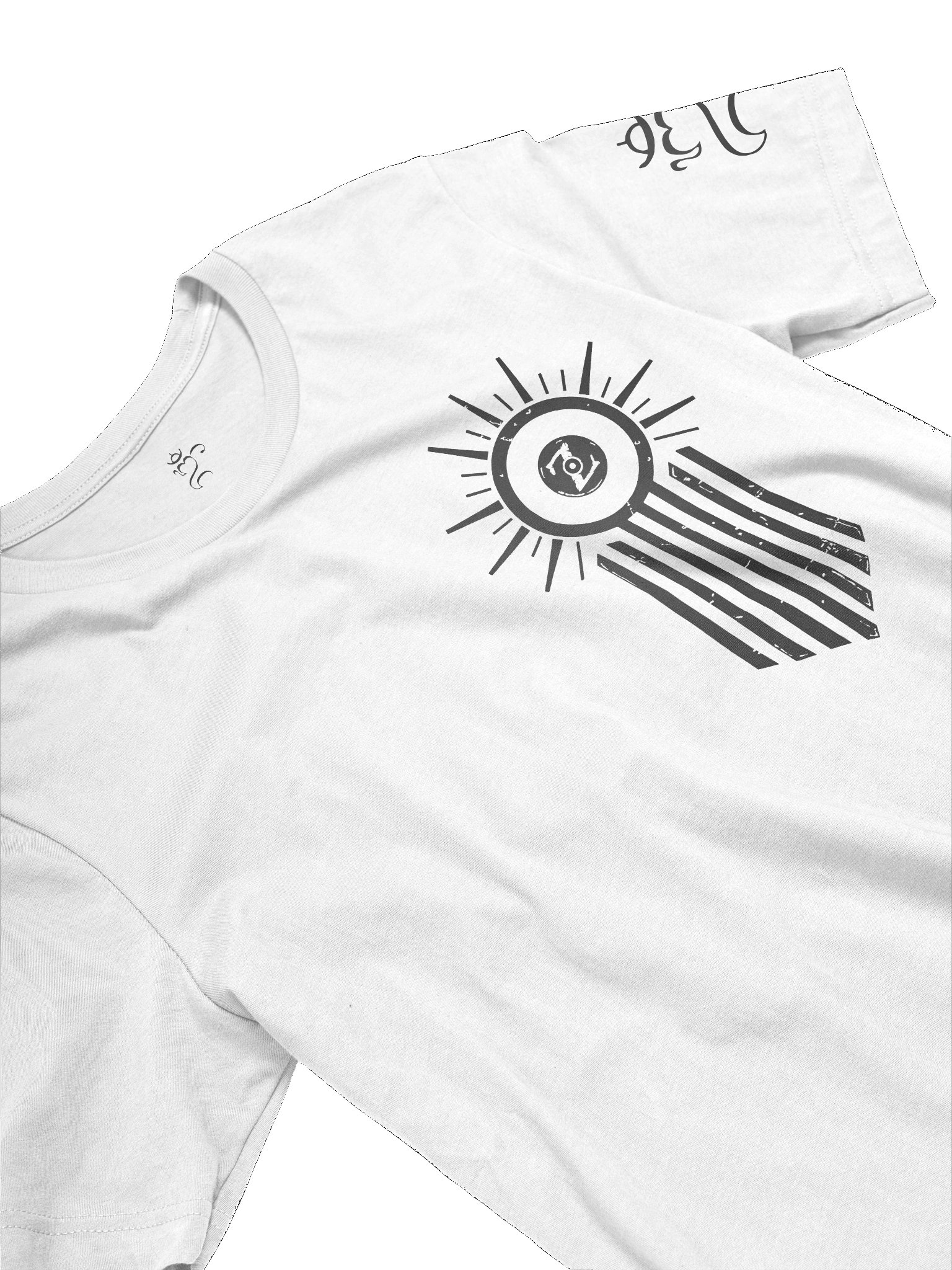 Zero Point Immersion Shirt Black on White product image (3)