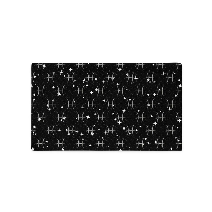 Pisces, Guided by the Stars Glyph Only, Pillow Case product image (5)