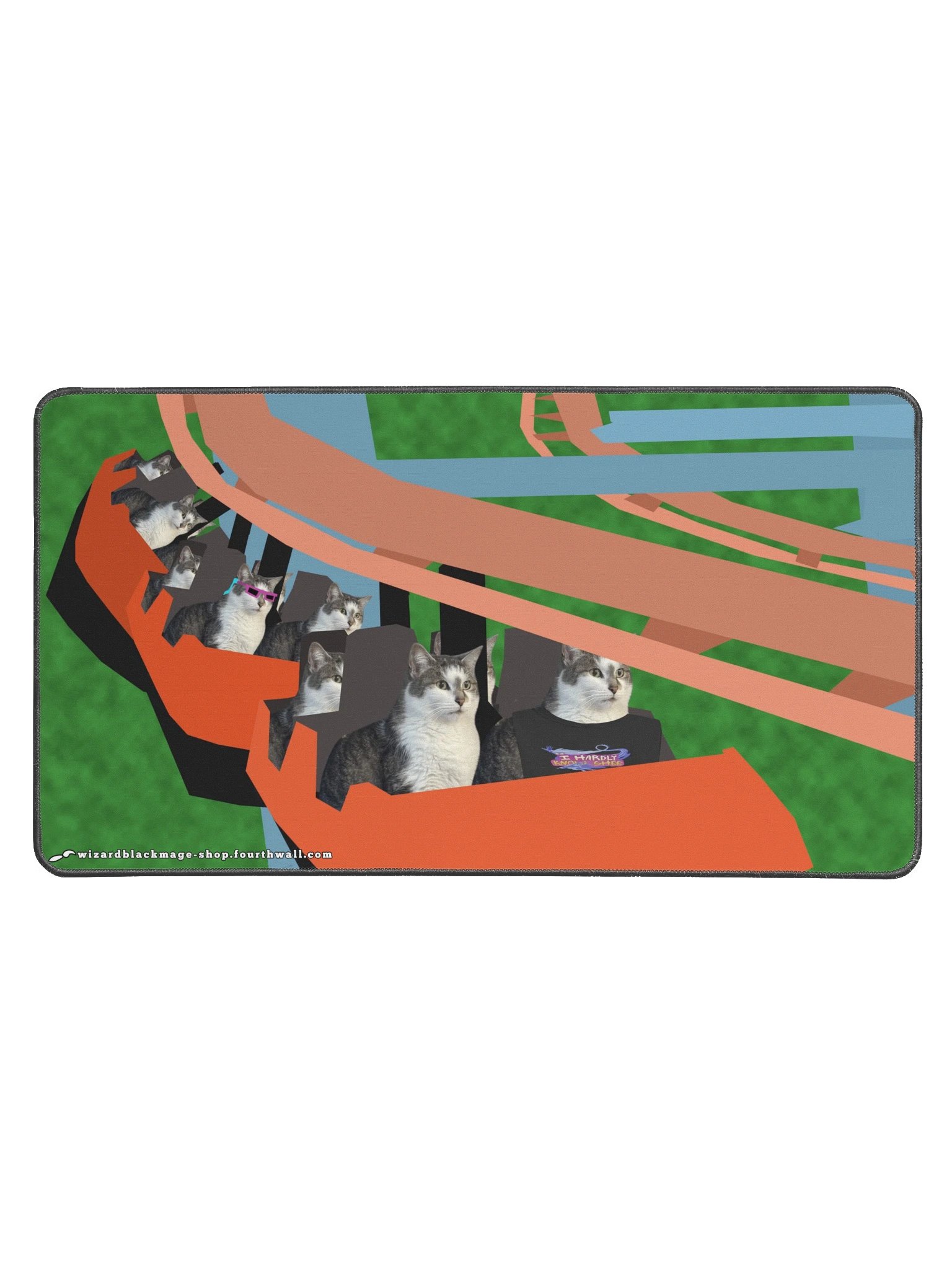 Small Cat Coaster Playmat product image (1)