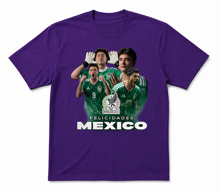Vintage Mexico Soccer Bootleg T-Shirt | Retro El Tri Football Graphic Tee product image (2)