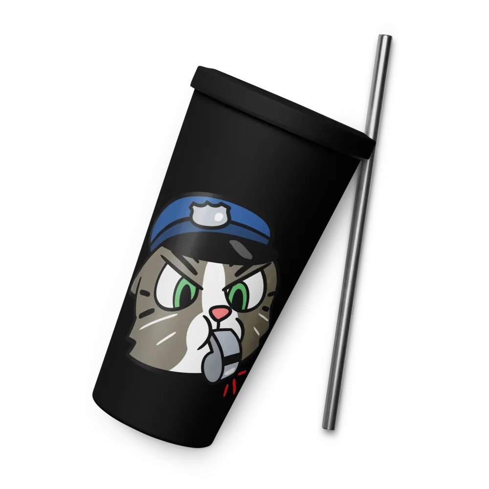 Officer Kitty Cat Tumbler product image (9)