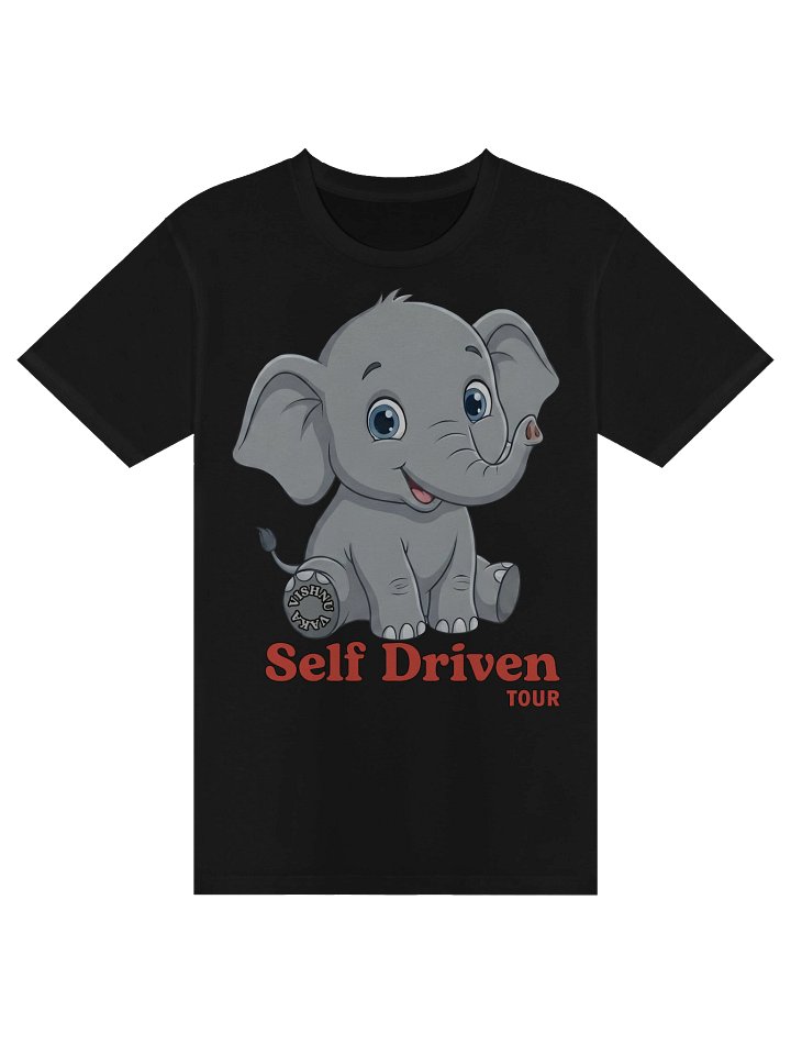Self Driven Elephant T-Shirt product image (1)