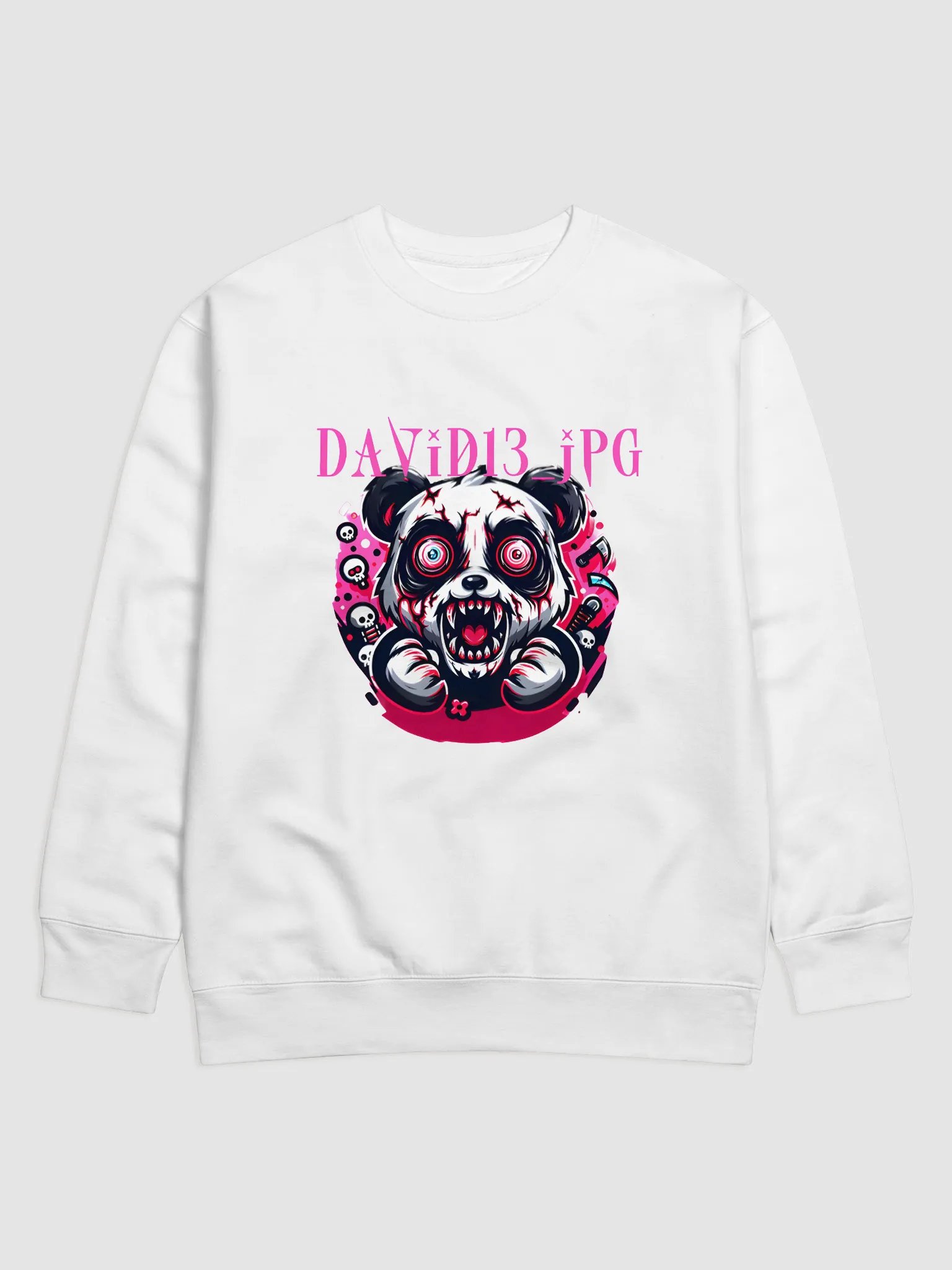 Panda scary Sweatshirt product image (2)