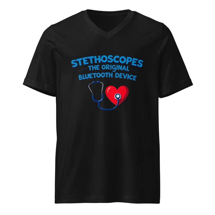 Original Bluetooth Stethoscope Heart Tee product image (1)