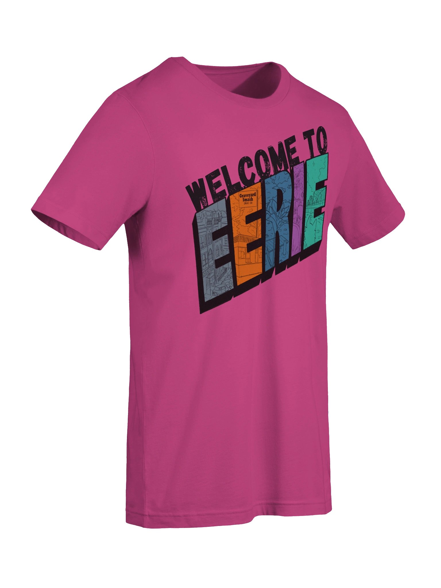 Welcome to Eerie T-Shirt product image (9)